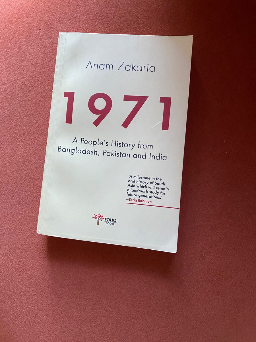 1971 is now back in stock in Pakistan thanks to the incredible team at Folio! Thank you for showing the book so much love. If you didn’t have a chance to grab a copy before it sold out, you can do so now at a bookstore close to you or order online through @Folio_Books
