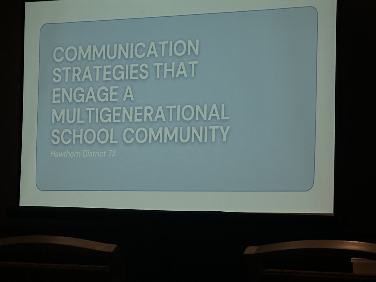 #rtmk12
Public schools have stakeholders from all age groups. Communicating to multiple generations is critical!