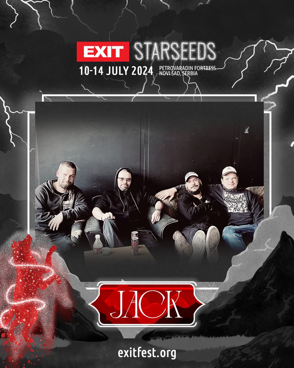 #EXIT2024 welcomes Condemned Ad, Geger, Gestos Grosseiros and Jack! 🔥