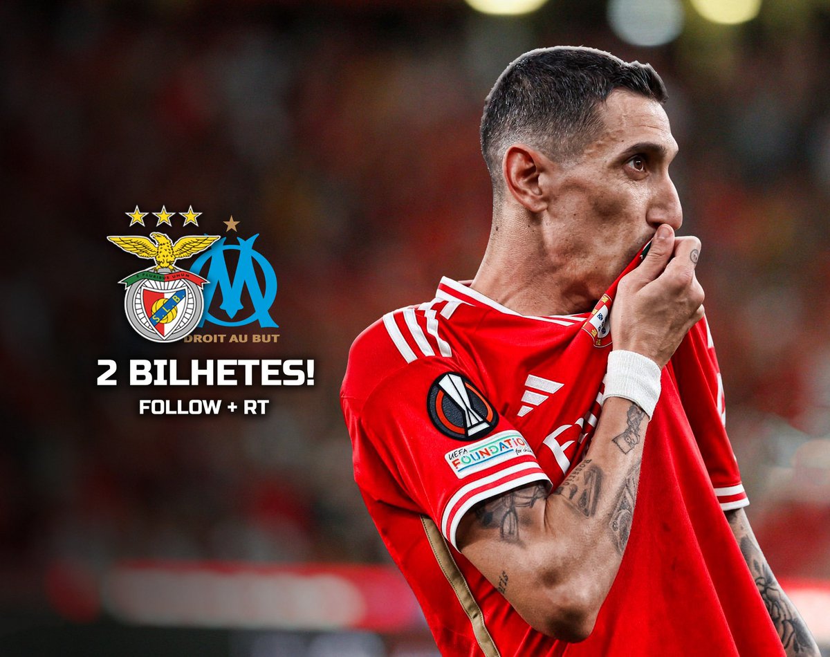 🔥 GIVEAWAY 🔥 2 Bilhetes para o SL Benfica - Marselha. - Seguir @Betano_PT e @HenriqueHG35 - Retweet! Termina quarta à noite!