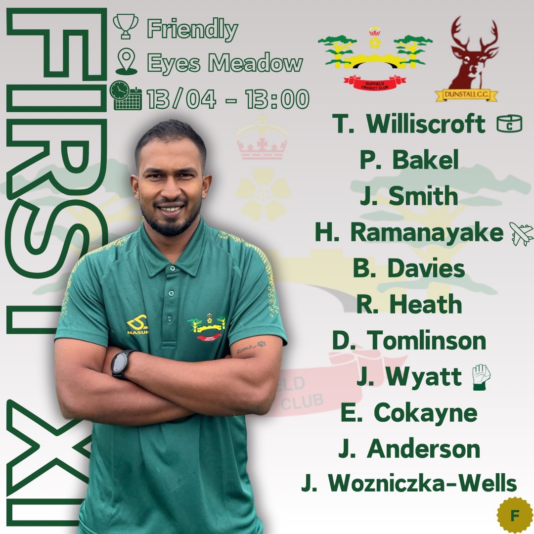 Look who’s here 👀 This morning our overseas player-coach Hashen Ramanayake spent time becoming acquainted with his new home. He comes straight into the 1st XI squad to face @DunstallCC in a pre-season friendly this Saturday. ➡️ Great to have you with us, Hash! 💚