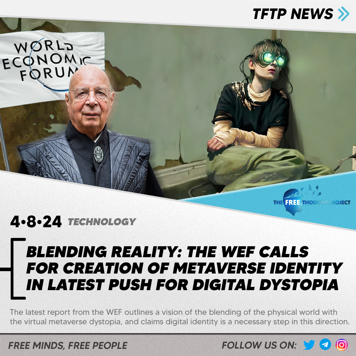 With the people of the world safely tucked into their digital beds, the Technocrats could complete their total takeover of natural resources, the economy, and humanity itself. Read More: thefreethoughtproject.com/technology/ble… #TheFreeThoughtProject #TFTP