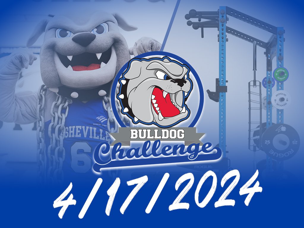 Are you up for the challenge? 💪 Bulldog Challenge is EIGHT days away! #ALLinAVL #IWWD