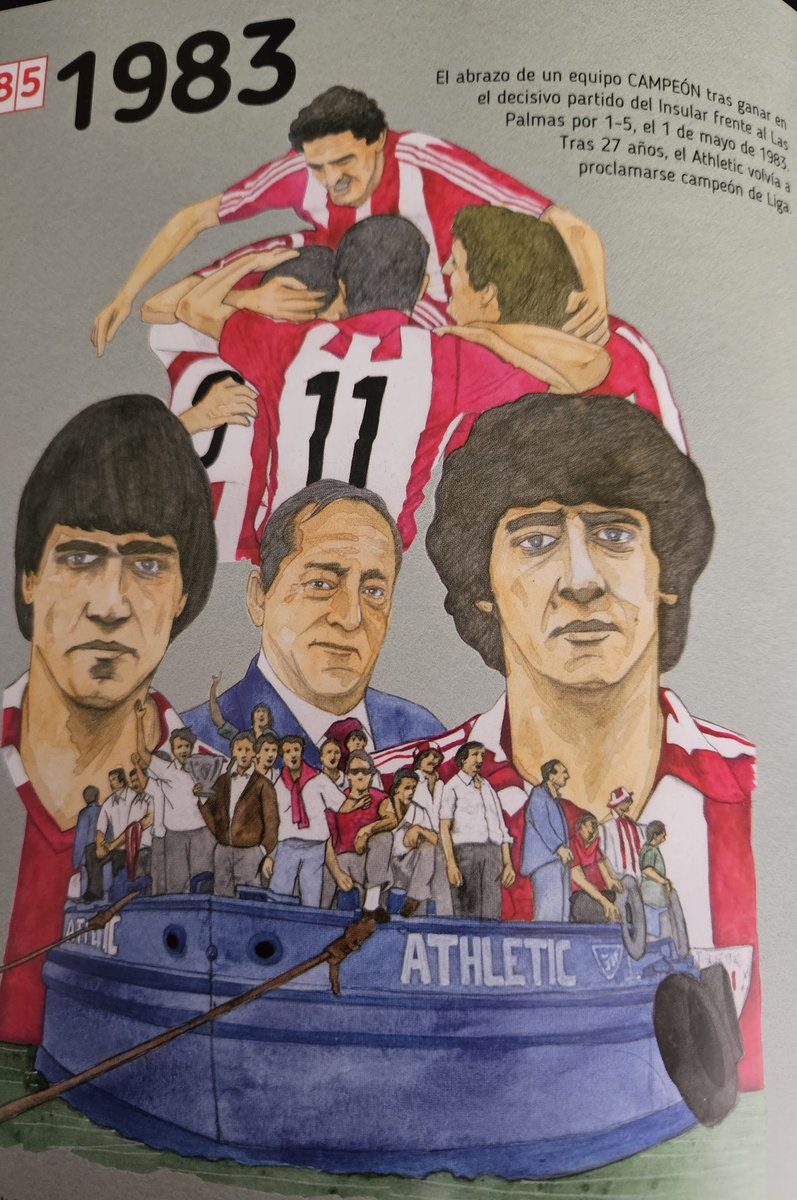 Del libro Únicos en el Mundo. Así plasmó <a href="/TomasOndarra/">Tomás Ondarra</a> un año histórico. De 1983 partió la idea de La Gabarra que el jueves surcará la Ría. 

Idea de la directiva de Pedro Aurtenetxe. Año del debut de <a href="/juliosalinas19/">Julio Salinas</a> y @patxisalinas