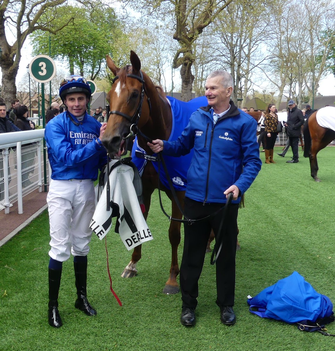 #RomanticStyle books her spot in the 🇫🇷 1,000 Guineas / Emirates Poule d'Essai des Pouliches with a pleasing return to action in the G3 Prix Imprudence @fgdeauville for @godolphin, Charlie Appleby and William Buick @RacingPost @rpbloodstock