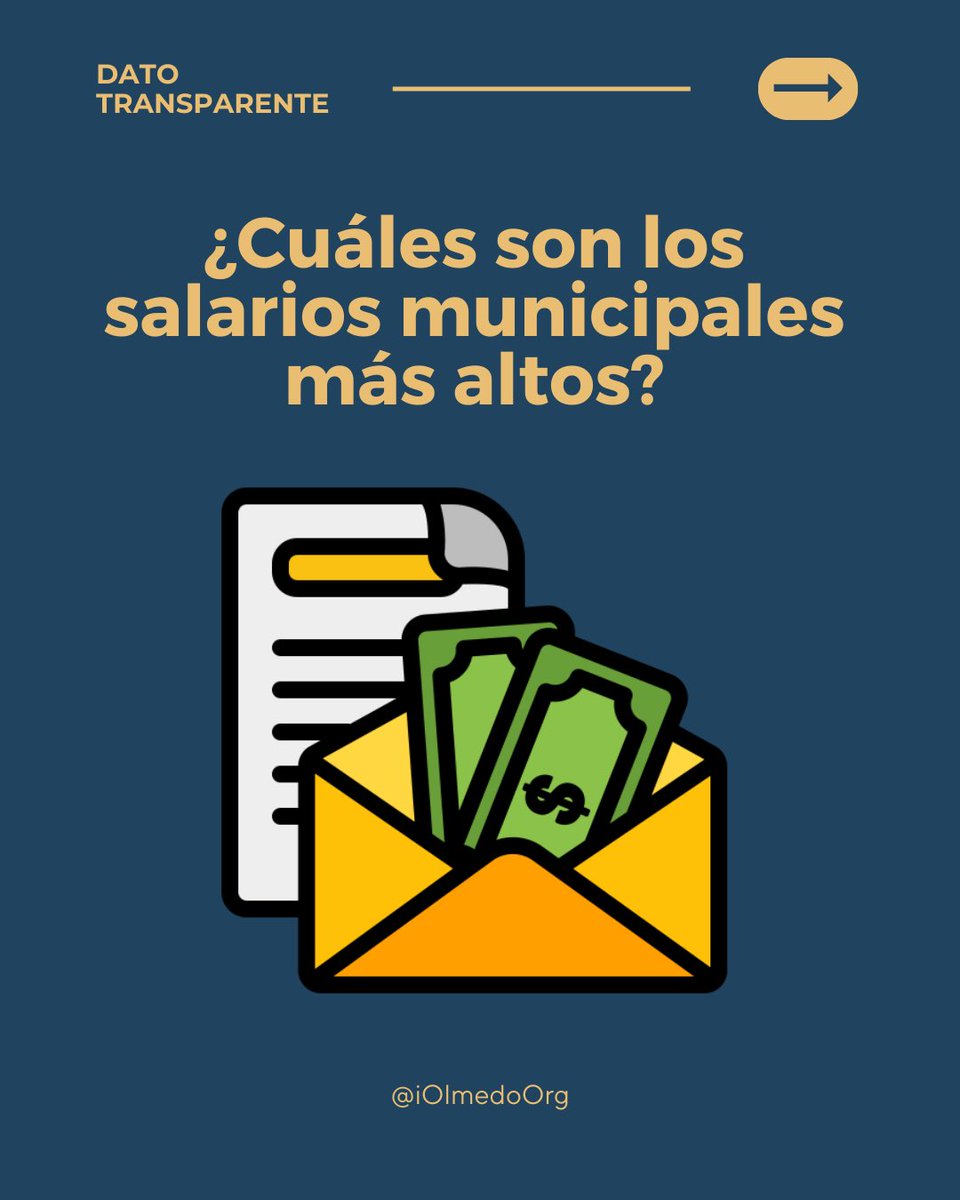 iolmedoorg's tweet photo. #DatoTrasnparente ¿Te has preguntado cuánto ganan los más altos cargos de la Gran Corporación Municipal? 

Hoy te resolvemos la duda. https://t.co/PsqDLIXbne