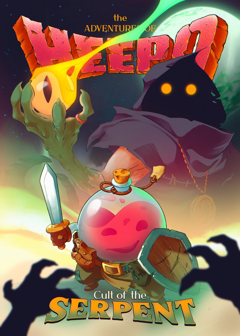 TeeKetch's tweet image. Hello #PortfolioDay! I'm Teeg! I'm freelance illustrator, character artist and designer working with indies, tabletop creators and other folks.
If you think my work fits your project, feel free to reach out📨
