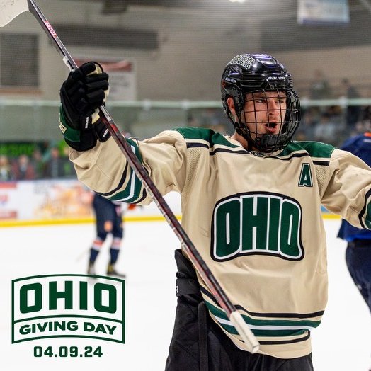 Today is OHIO Giving Day! Consider making a gift to support Bobcat Hockey's Decade of Excellence Fund and the 1980s Back a Winner Fund! Donations can be made using the links below, thank you! #OHIOGivingDay #ItsOUrTime bit.ly/OhioHockeyDEF bit.ly/OhioHockeyBWF