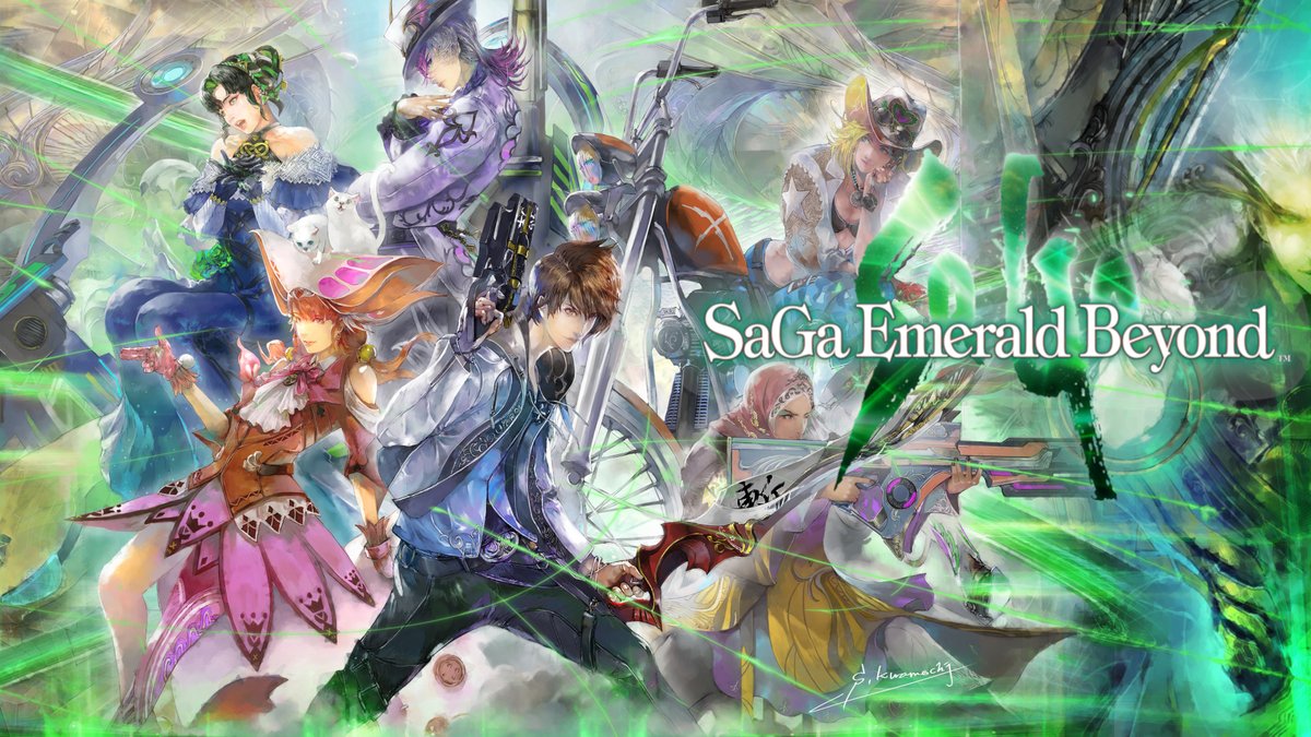 Trois démos sont maintenant disponibles pour #SagaEmeraldBeyond sur Nintendo Switch, PS5/PS4 et Steam, une démo par plateforme !