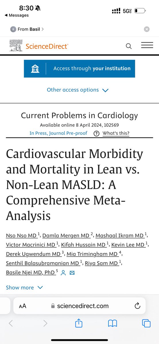 Excited to announce our latest publication. Despite a favorable cardiometabolic profile and comparable MACE rates, lean individuals with MASLD face elevated cardiovascular mortality risk. sciencedirect.com/science/articl…