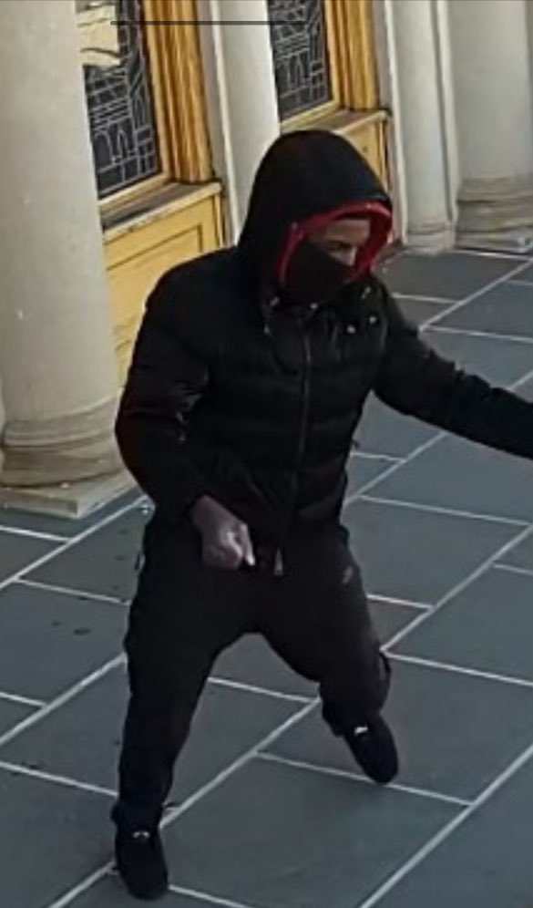 On Sunday morning outside of a church, a 68 year old woman was violently assaulted and robbed. Her attacker left her with a fractured skull and a severe brain injury.  While crime is down heinous cases like this remind us that we must stay vigilant. Help us catch him 800-577-TIPS…