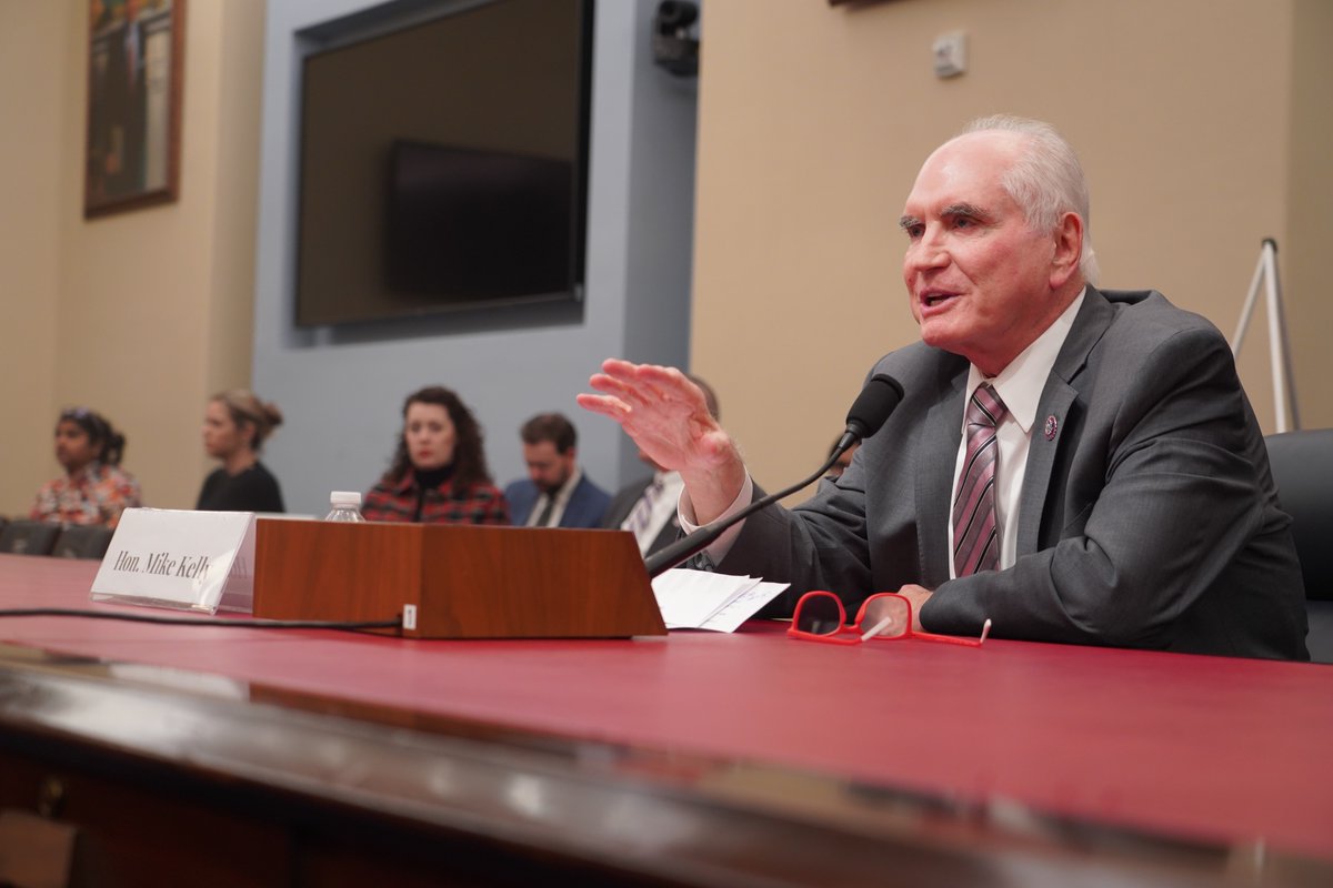 “The Department of @ENERGY and the Biden Administration proposed a reckless rule that threatened our regional economy. They should not be celebrated for simply doing the right thing,” @MikeKellyPA said bit.ly/4d3v7EP