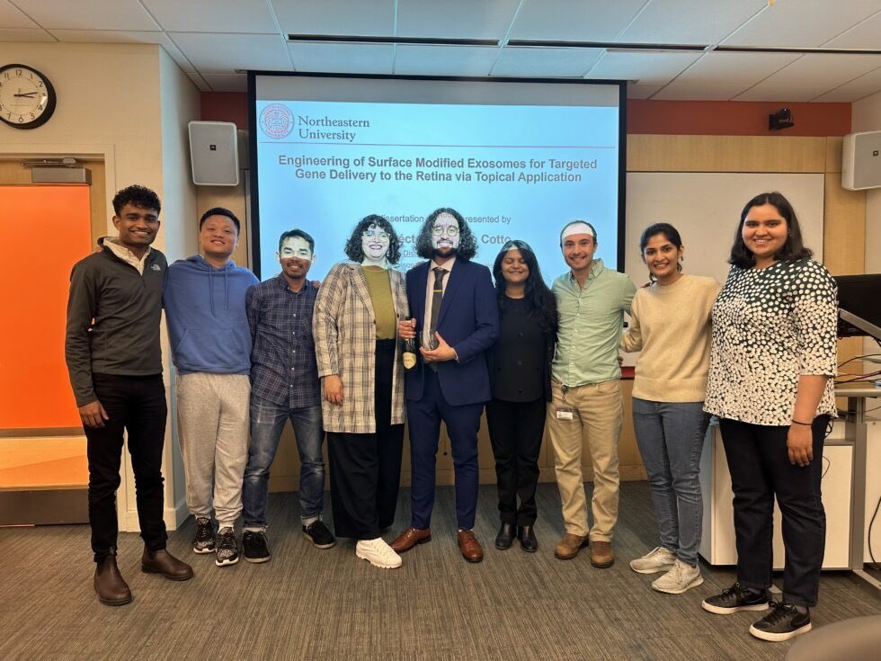 Congratulations to Dr. Héctor Millán Cotto for completing a successful PhD defense last Friday! Héctor’s thesis is focused on designing exosomes for gene delivery to the retina via the topical route. We wish him all the best for the future! @NUBioE1