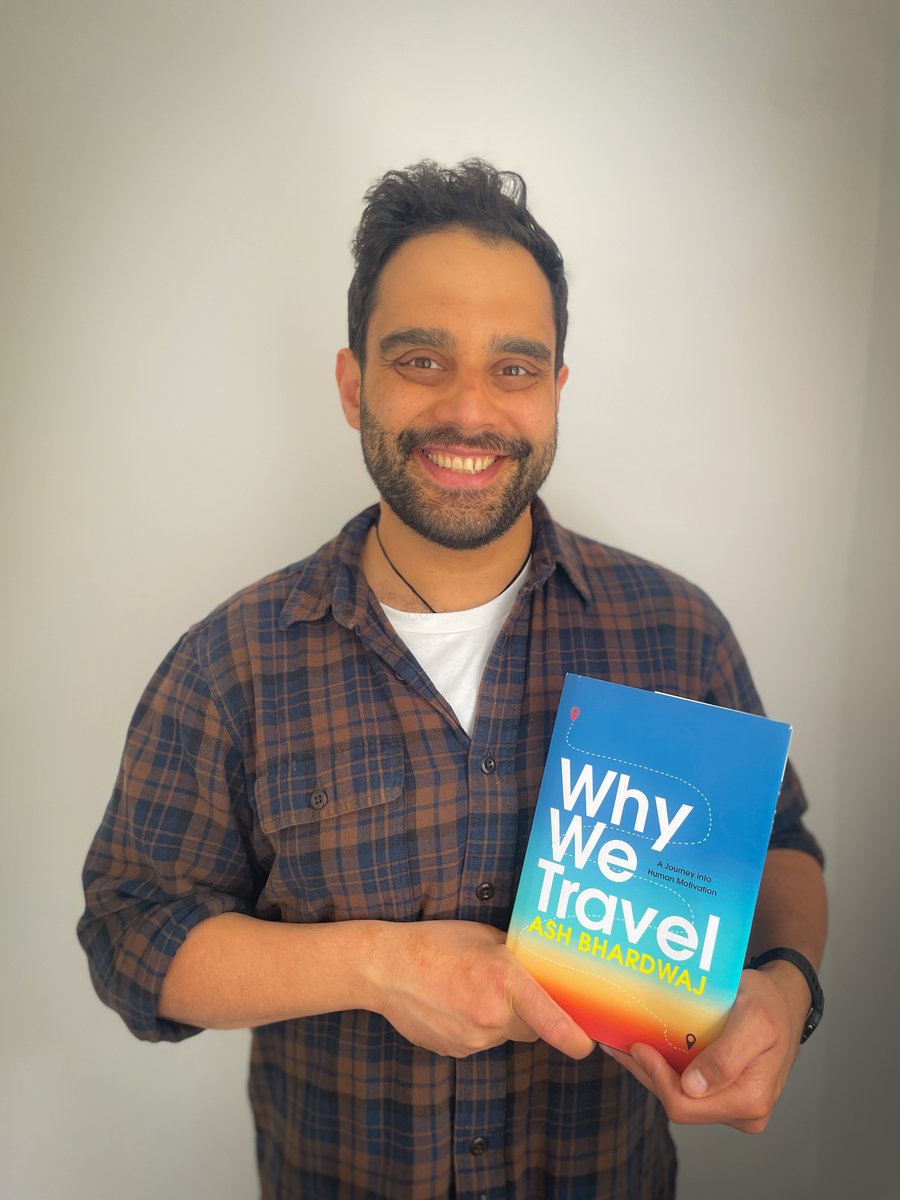 Join us at Battersea Bookshop on Thursday 11th April at 6:30 pm for an evening of inspirational conversation with @AshBhardwaj as he discusses his new book Why We Travel which may just change the way you see travel...and life! Grab your tickets now! shorturl.at/fis46