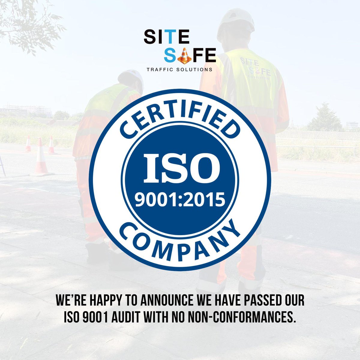 We are thrilled to announce that we have recently passed our ISO 9001 audit with zero NCRs (none-conformance reports). 

A huge thank you to our brilliant staff, especially Phil, Ryan and Abi, who made this achievement possible!

#ISO9001 #trafficsolutions #trafficmanagement