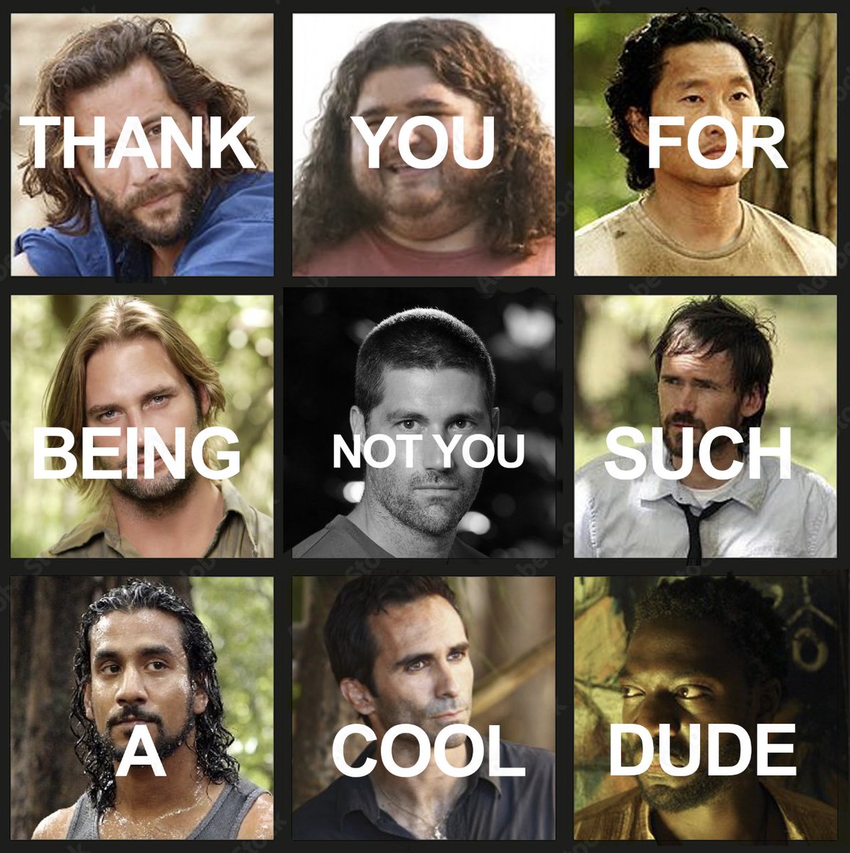this one goes out to the legendary amount of Cool Dudes on LOST