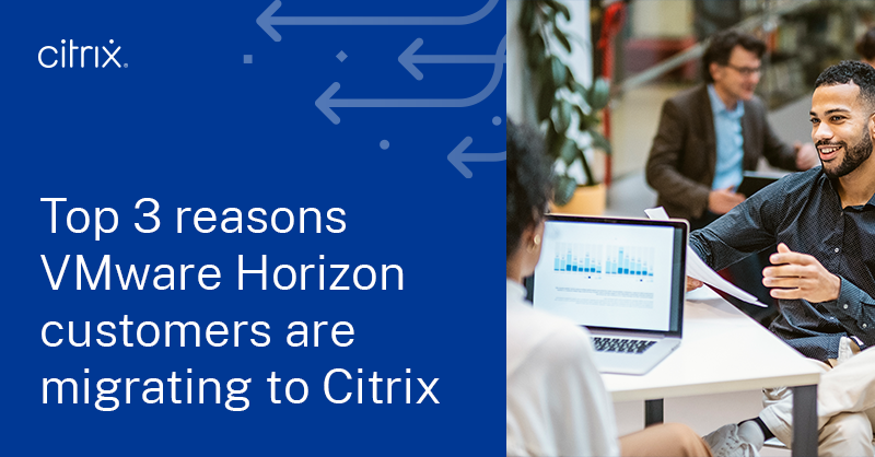 Questioning whether now might be the time to migrate to Citrix? Learn why we're a leader in #EUC solutions and why customers are moving from the competition to Citrix: spr.ly/6010Z07rM