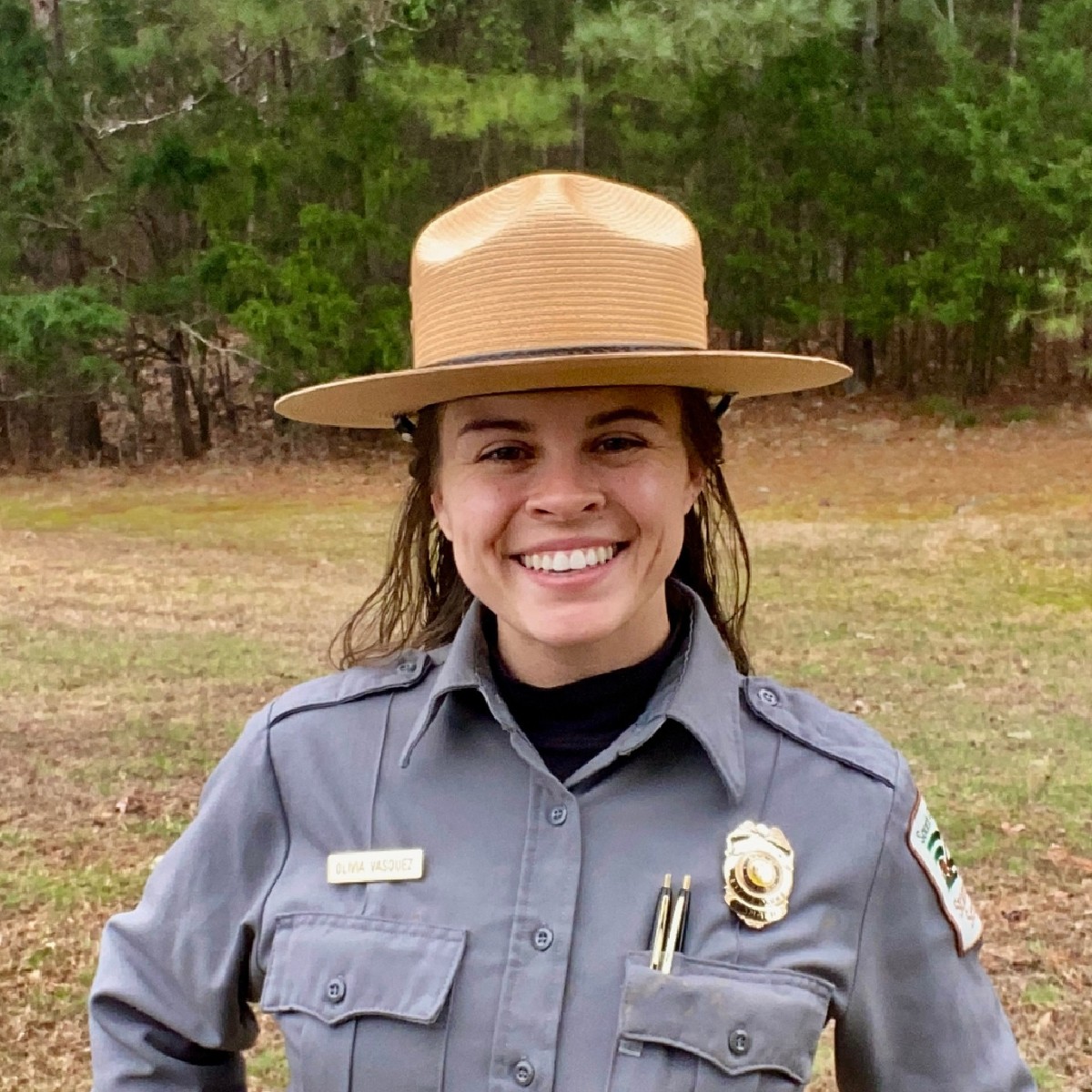 🤠 Meet Hickory Knob ranger, Olivia Vasquez! Originally from Grovetown, GA, Olivia has made the transition from teacher to park ranger, quite successfully! Find out what she has had to learn to become a park ranger, and why she loves the job, here 🔗 brnw.ch/21wIE3K