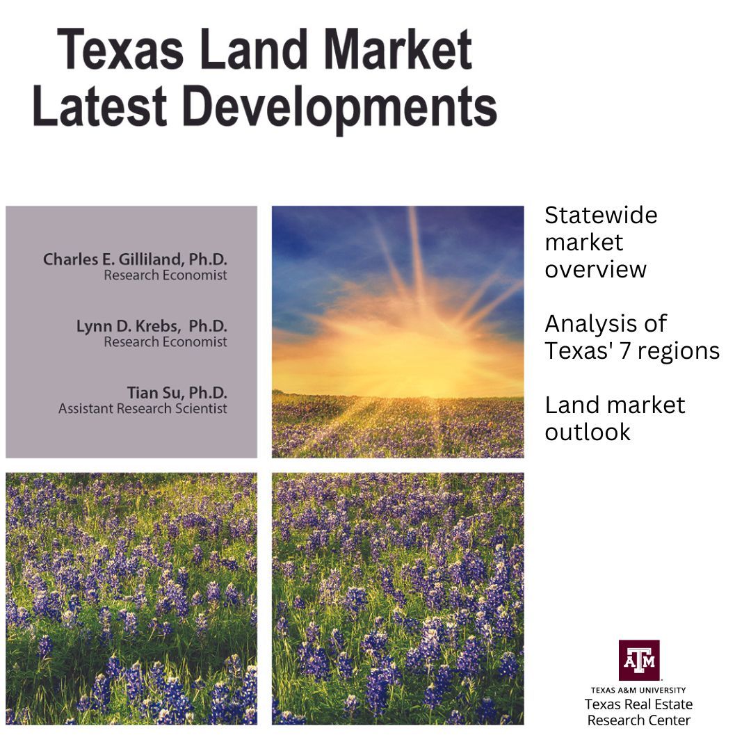 The sun is back! Here's your guide to rural land market trends in the Lone Star State. Read it today...in full sunlight! txrec.io/3xmn2dK #TRERC #realestate #txlandmarkets