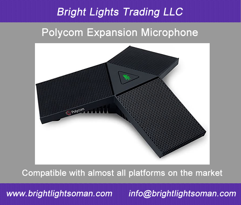 #polyexpansionmicrophone expand the range of your Polycom Debut up to 3m 
brightlightsoman.com/products.htm
#expansionmicrophone #polystudioX50 #polystudioX70 #polystudio #videoconferencemuscat
