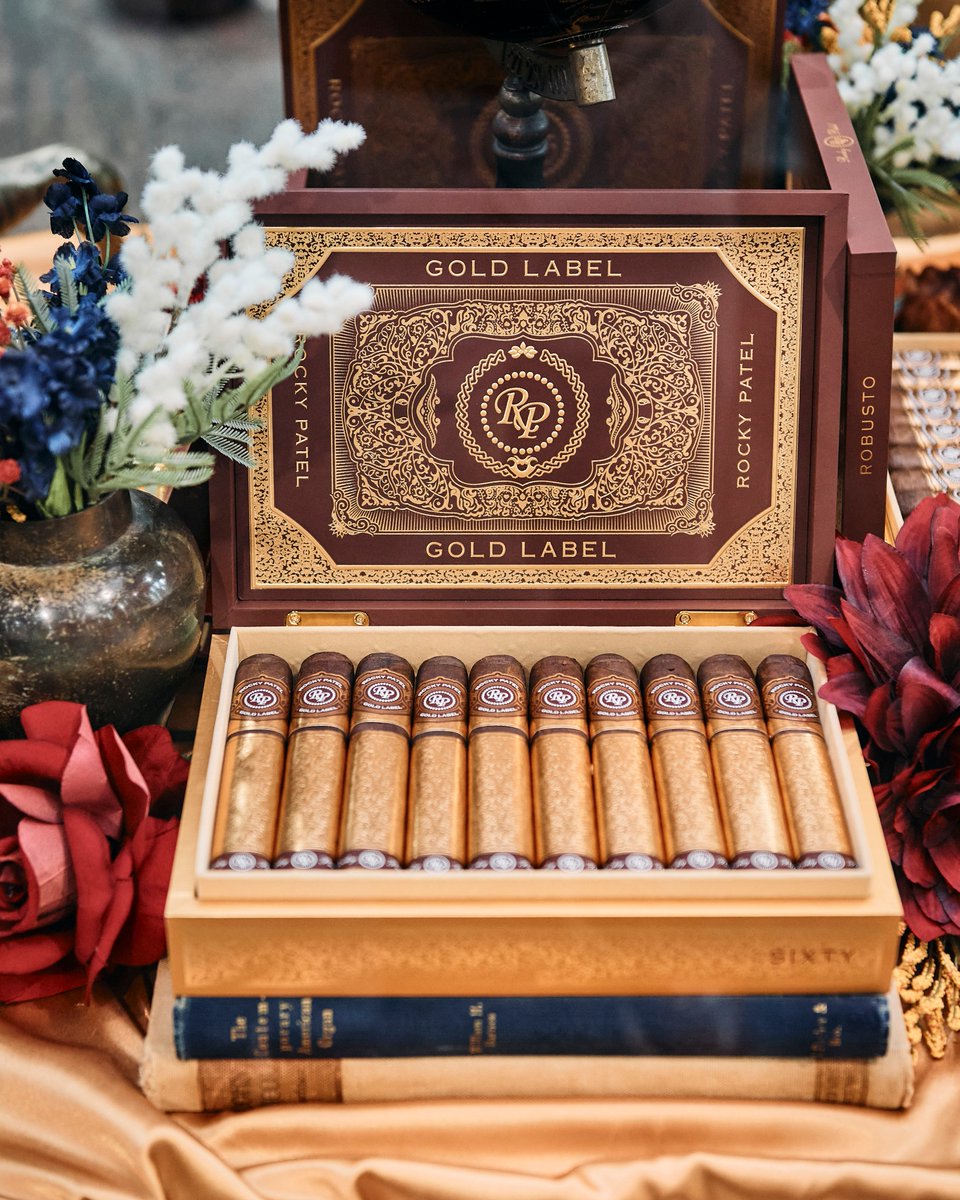 With a strength profile that strikes the perfect balance between medium and full-bodied, the Gold Label caters to aficionados seeking both depth and refinement in their smoking experience.

#rockypatelcigars #premiumcigars #goldlabel #luxurycigars #cigarsmokers #smokingexperience