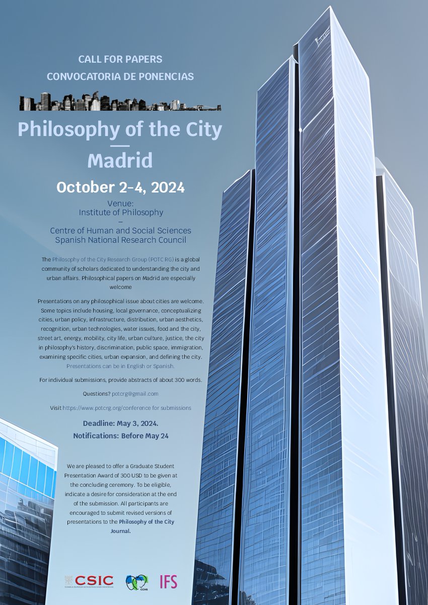 Philosophy of the City tweet media