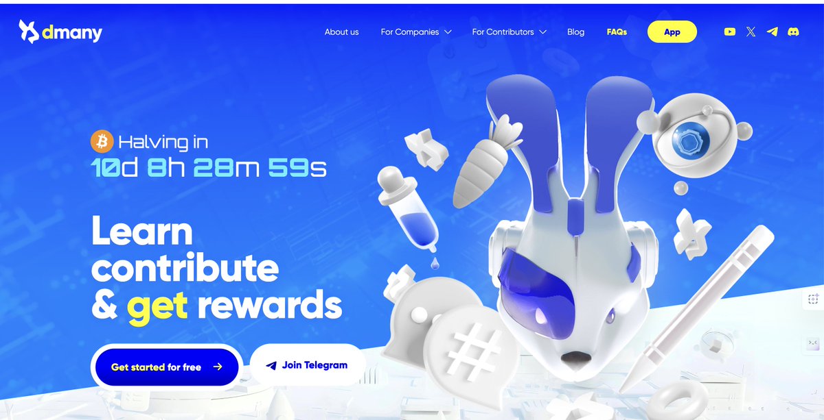Think <a href="/dmanyio/">dmany</a> is just another quest platform? Think again! 
We're crafting an #AI-enabled #SocialFi Infrastructure, a disrupting Layer 3 for every company🚀 
Stay tuned, stay engaged, and be part of the next-gen social infra with us! #Dmany #infrastructure #Web3