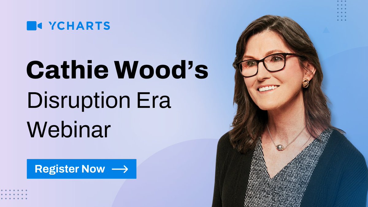 Looking to learn more about disruptive innovation and market trends that are reshaping the investment landscape?💡📈 @CathieDWood and @Sean_YCharts got you covered. 👇