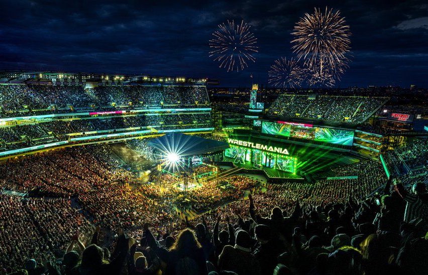 WWE has issued a press release announcing a record breaking #WrestleMania XL: • WrestleMania XL broke the previous gate record set by WrestleMania 39 by 78% • WrestleMania XL viewership was up 41% across both nights vs last year’s record-setting audience • WWE World at…