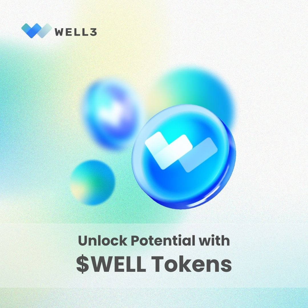 Change for better, live WELL together. 100,000 $WELL giveaway 🎉 to enter: 1️⃣follow @well3official @keung @KobeBweeef3 2️⃣like + repost 3️⃣reply $well + tag 3 friends ⏰48 hours 🏆10 winners