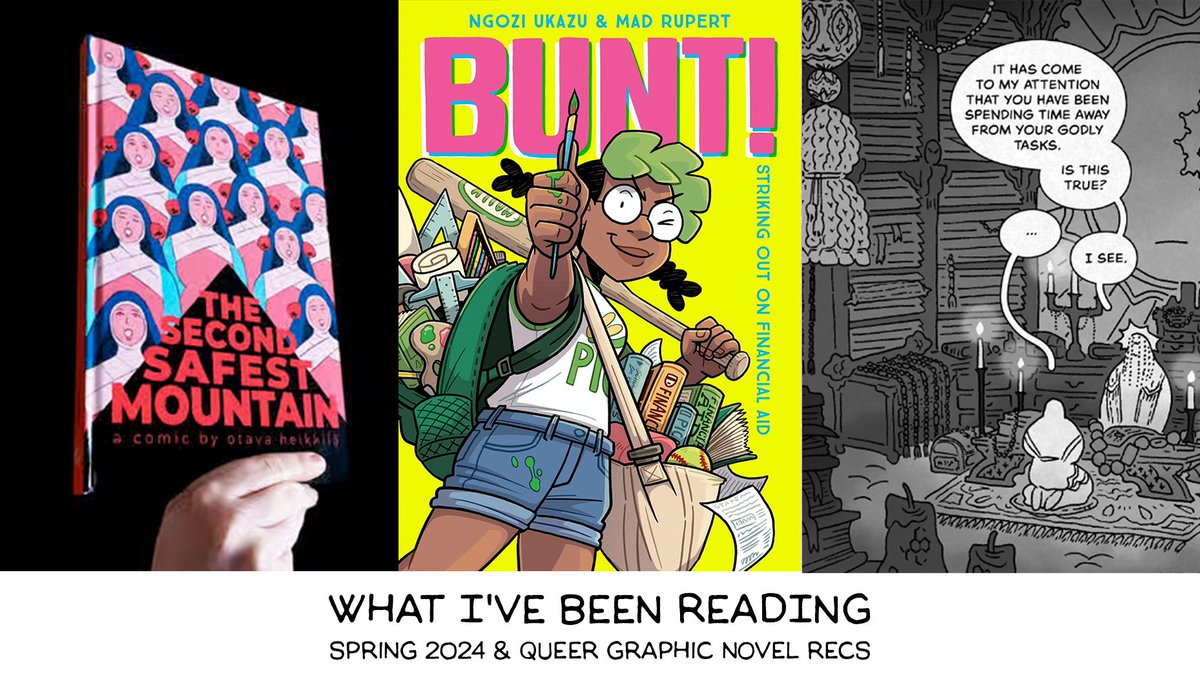 Blog: New queer comics & upcoming books I'm excited about, spring 2024 hari-illustration.com/what-ive-been-…