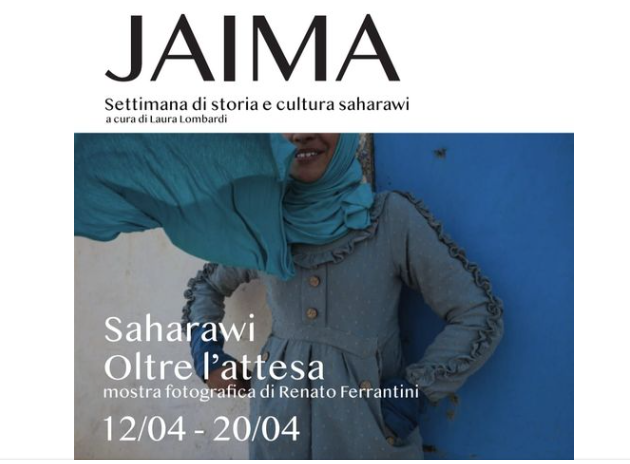 Domani saremo a Studio 110 Art a #Roma alla 'Settimana di storia e cultura saharawi'. Vi aspettiamo alle 17.30 per l'inaugurazione della mostra 'Saharawi - Oltre l’attesa'