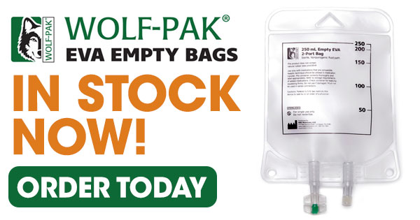 Wolf-Pak® EVA Empty Bags are in stock & ready to ship!

Shop Now >> preferredmedical.com/Catalog/IV-The…

#WeArePreferred #evabags #singleuse #ivtherapy