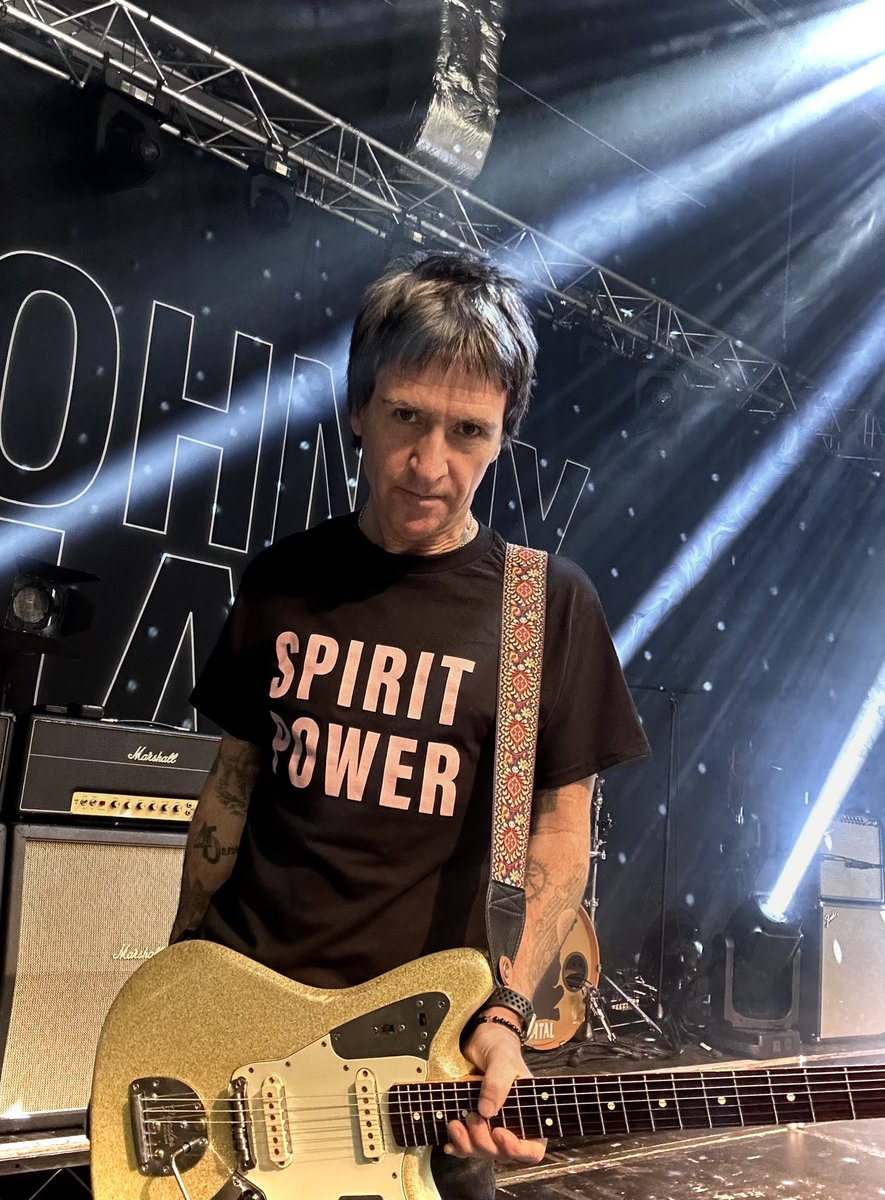 Johnny Boy is modelling the new Spirit Power tour t-shirt. Available at all good merch stands. #spiritpowertour24