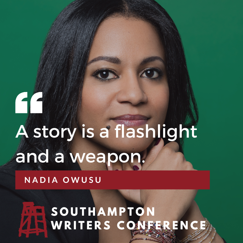 Study with @NadiaOwusu1 at the Southampton Writers Conference, July 10-14 2024. Deadline Monday, April 15th. Apply here: ow.ly/sJKJ50R5eu7