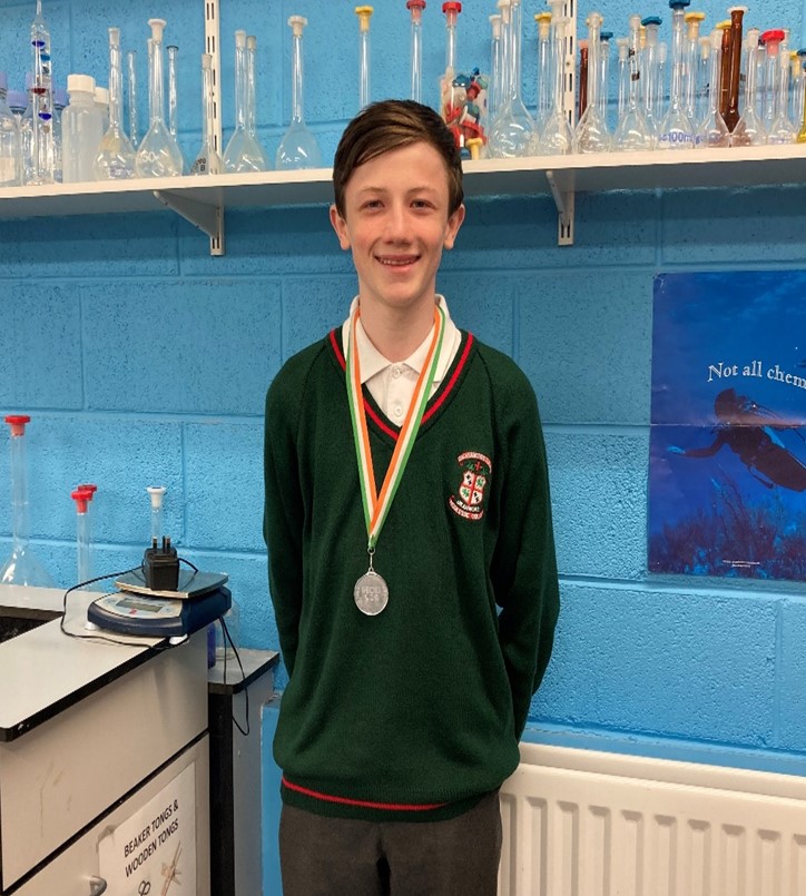 We would like to wish 5th year student, Shane Loughlin the very best of luck at the European Olympiad for Experimental Science in Luxembourg this week, 7th - 14th April. Well done Shane on this wonderful achievement and good luck to all the members of the Irish team.