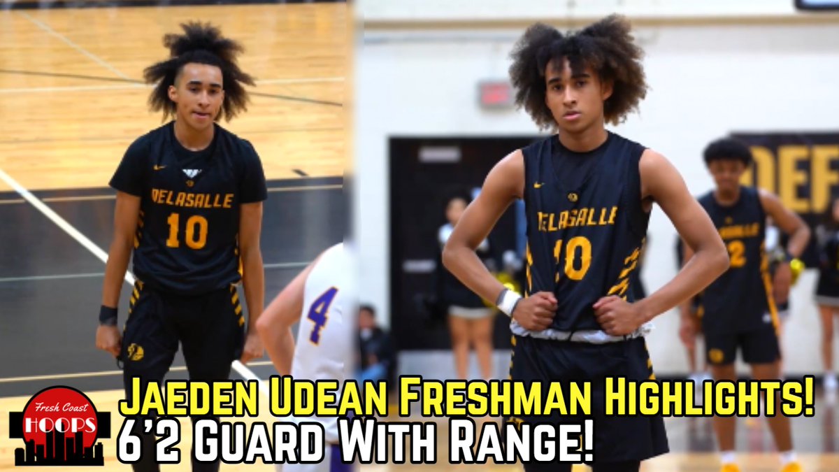 New Video! Jaeden Udean Freshman Season Highlights! 6'2 2027 Guard Out Of DeLaSalle @vlonekrazi Full highlights: youtube.com/watch?v=B_VMpo…