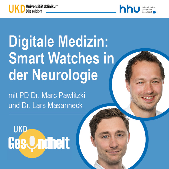 Wie können SmartWatches Gewinn bringend in der Medizin eingesetzt werden? Neue Folge des Podcasts 'UKD Gesundheit' mit PD Dr. Marc Pawlitzki und Dr. Lars Masanneck: open.spotify.com/show/2JiRccETn… Video-Podcast: youtube.com/watch?v=S1OCxY… #DigitaleMedizin #eHealth #Neurologie #parkinson