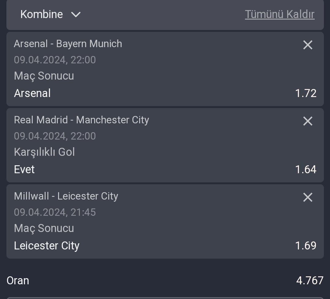 Günün kuponu 💫 

Kazanırsak 2 kişiye 250 ₺ 

Bol şanslar ☘️