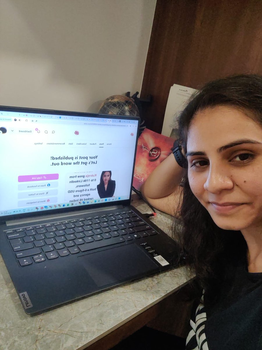 SimranBellani's tweet image. Hello people, I reverse engineer and analyze strategies of Top LinkedIn Voices, dedicating 20 hours weekly to supercharge your LinkedIn expansion. Want to get started ASAP on LinkedIn?

Start here - methodtomadness.substack.com

#newsletter #MethodtoMadness #ReverseEngineer