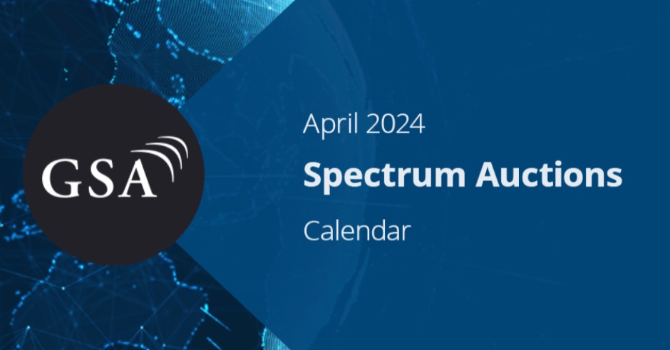 Do you need to know which #5G #spectrum auctions are happening when, and where? Find out what bands are being assigned where and for what services, download the GSA's latest global mobile spectrum auction calendar. bit.ly/49CVkak