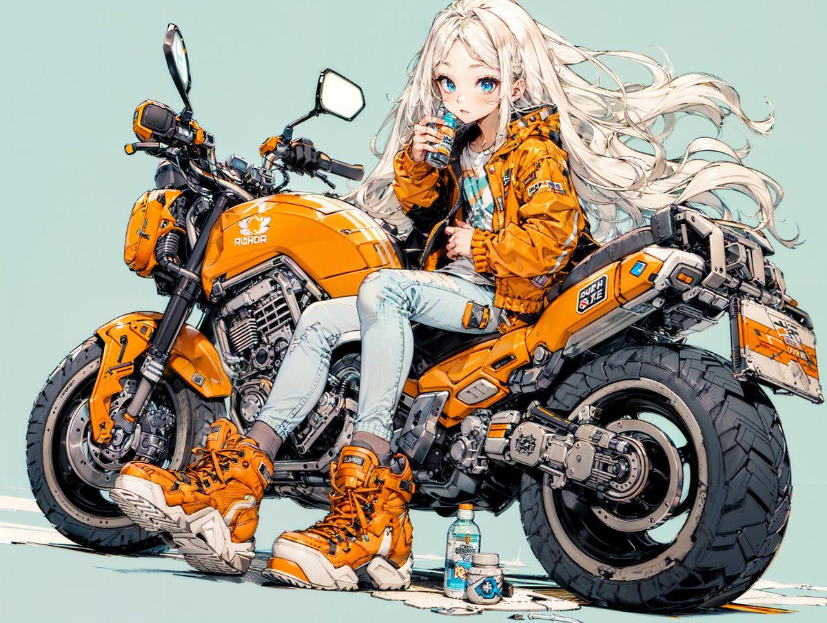 o_to_to's tweet image. おはようございます😊
#456『回復記念バイク』
おかげさまでだいぶ良くなりました
風邪を押して2日働いたので今日はお休みです