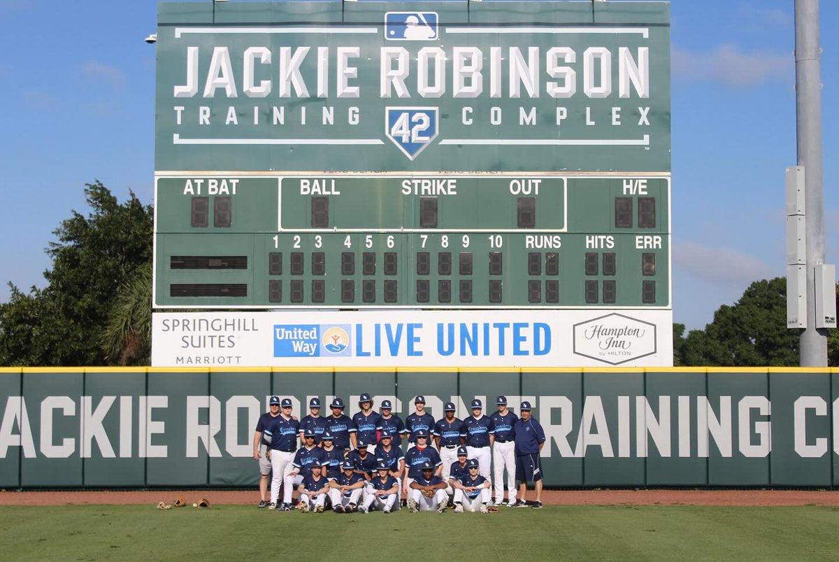 The BC baseball team enjoyed their time in Florida. They played a total of 5 games at the Jackie Robinson Training Complex in Vero Beach - one of their games was played at the historic Holman Stadium. The Crusaders bonded over team dinners, pool days, and beach nights! #WeAreBC