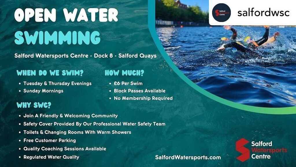 We’re also super excited for the 2024 season 🥳Posted @withregram • @salfordwsc NEW SWIM SEASON, LET’S GO! 🏊‍♂️ We’re super excited to kick off our Thursday Evening swims on April 11th, from 17:00 - 19:30pm. This Sunday(14th) will be at our ‘Cold Water Swim’ time of 10:15 - 11…