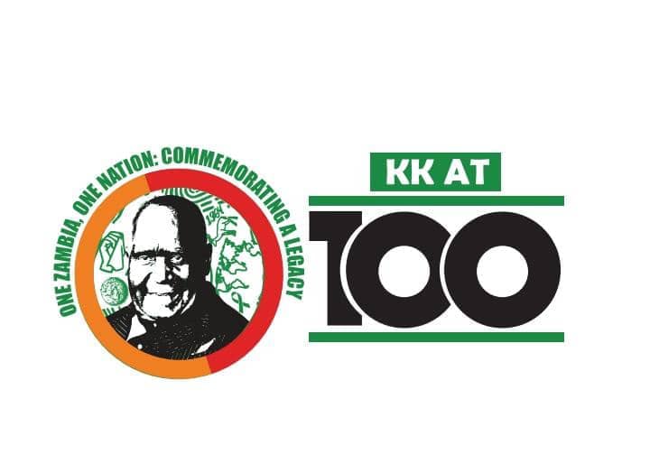 The KK100 Logo has officially been launched - This month we celebrate 100 yearss of Dr. Kenneth Kaunda. To comemorate his life I shall be giving a talk on what the new generation can learn from the footprints of this galant man. Details shall be availed soon. #KennethKaunda100