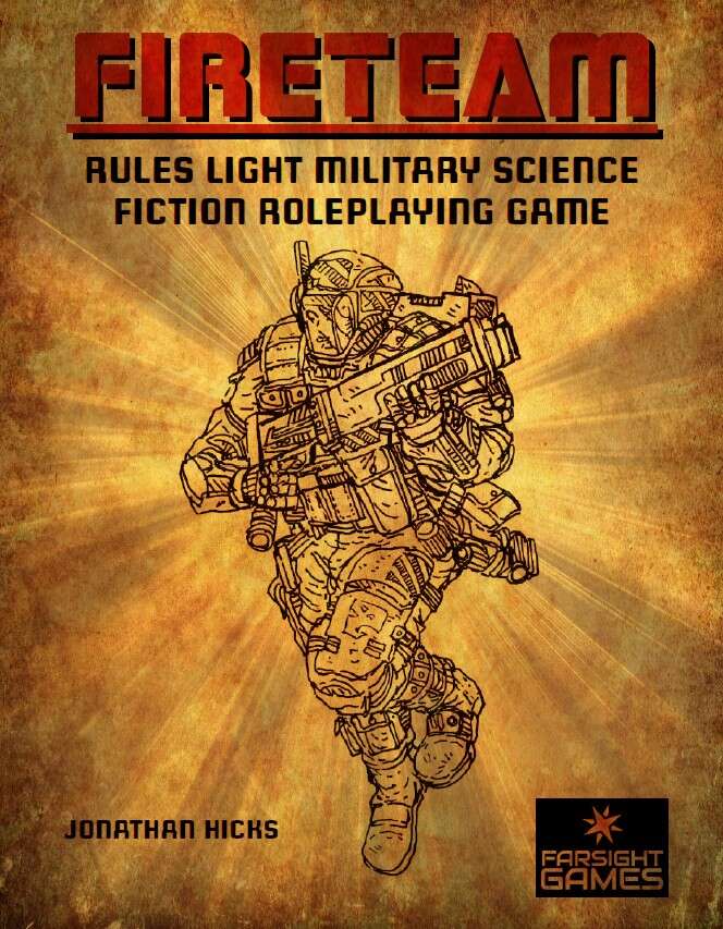#TTRPG COMPETITION TIME! Want win a copy of FIRETEAM - Rules Light Military Science Fiction #Roleplaying and the two adventures? Simply comment below with 'Reporting for duty!', Like and Repost and I'll choose a random winner on Sunday 21st April! drivethrurpg.com/product/374993…