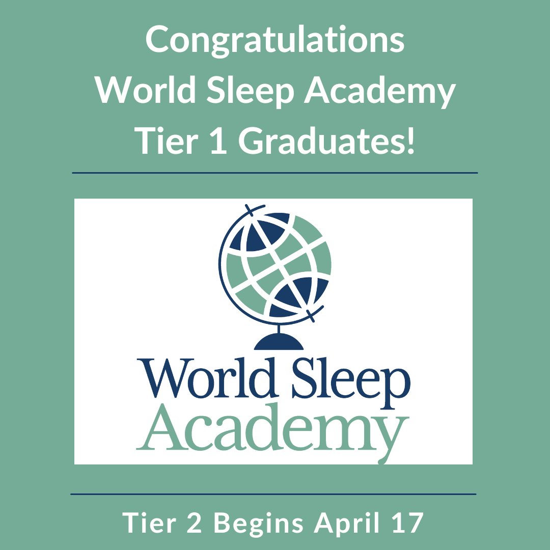 Tier 1 of the WSA was a success! We had over 60 students learning about sleep science, technology, and patient evaluation. We look forward to starting Tier 2 of WSA next week, April 17! Thank you to all our students and faculty who have made the program a success!