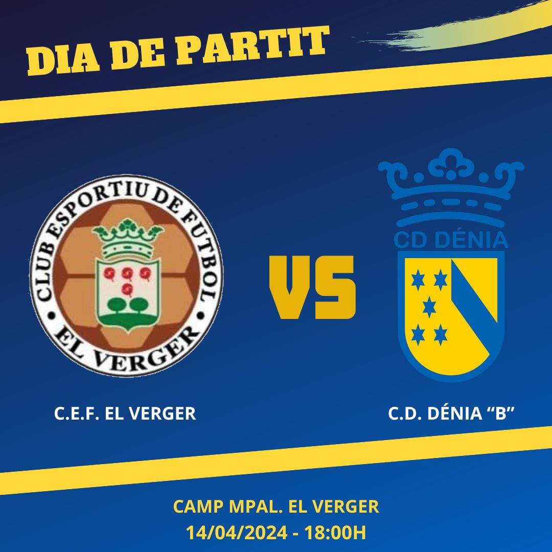 cddenia's tweet photo. ⚽ Pròxims partits #CDDÉNIA ⚽
🗓 13-14 abril
⚽ Juv 🅰️ 🆚 @atmoncadense Juv 🅰️
⚽ @SCDSanBlas Juv 🅰️ 🆚 Juv 🅱️ @
⚽CDDENIA 🅰️ 🆚 @RCFBenidorm
⚽ #ELVERGER 🆚 CDDENIA 🅱️ 
🎶 #Dénia #AMUNTDENIA #DIEGOMENACUESTA #FFCV #LCGS #LPJG3 #1REGJUVG6 #3FFCVG12
https://t.co/oI0wBFPlLx https://t.co/xagbjjYxR8