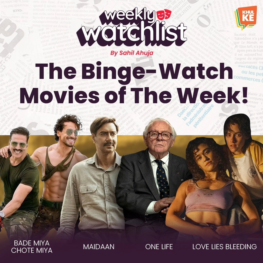 kkroundtables's tweet image. Two soldiers and their mission to save India from AI destruction, a sports biopic, a romantic thriller and a true story of British humanitarian Sir Nicholas Winton. Catch our host Sahil Ahuja LIVE on 11th April at 7 pm on #KhulKe. Get Ready for a brand new #WeeklyWatchlist.
