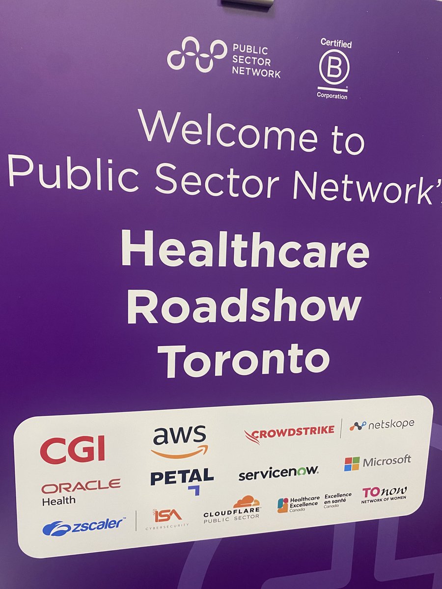 👋We're excited to kick off Healthcare Roadshow in Toronto today! With a room full of healthcare executives, let's dive in together and explore the latest trends, challenges, and opportunities in healthcare. #PSNHealth #CanadaHealth #HealthcareTransformation